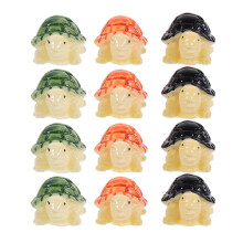 60Pz Mini Figurine Tartaruga in Resina Per Decorazioni
