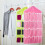 2Pz Organizer Da Porta Rosa Con Multiplo Per E Gioielli 10