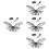 4Set Costume Nero Per Ragazzi E Ragazze Butterﬂy E Angelo 6