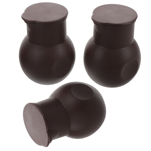 6Pz Silicone Cioccolato E Marrone Uso Pasticceria