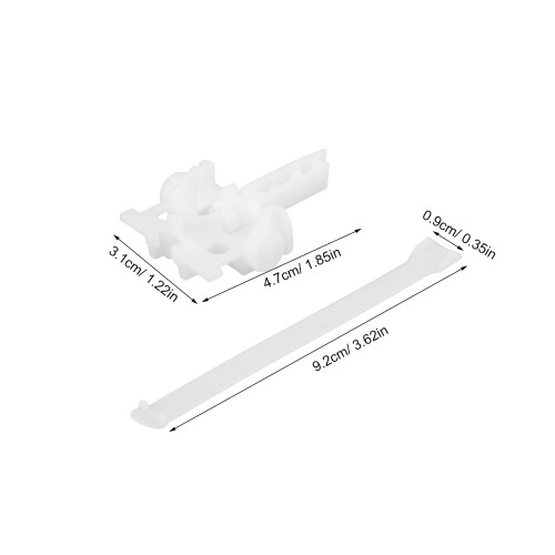 36Set Componenti Riparazione Tende in Materiale PP 1