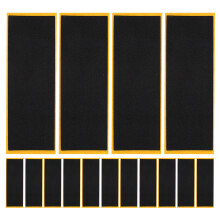 18Pz Nastro Grip Antiscivolo in Schiuma Per Finger Skateboard Nero