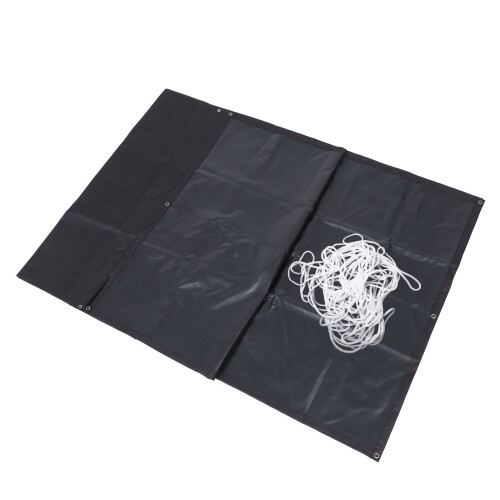 2Pz Privacy Balcone Nero Oxford Multiuso Per Giardino 2