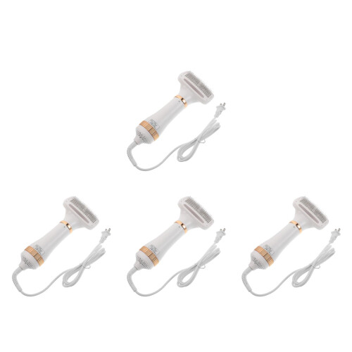 4Pz Phon E Spazzola Per Toelettatura Pet, ABS, Multicolor, Silenzioso 2