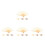 16Pz Struttura Ventaglio Manuale in Bamboo Resistente Per Creativi DIY 4