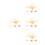 16Pz Struttura Ventaglio Manuale in Bamboo Resistente Per Creativi DIY 7