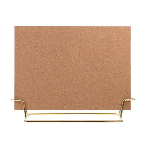 Cork Bulletin Board Con In Metallo Per Aula