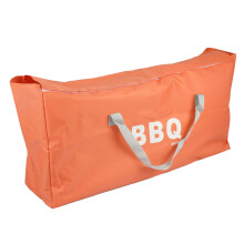 2Pz Borsa Storage Bbq PVC Arancione Antiurto Portatile