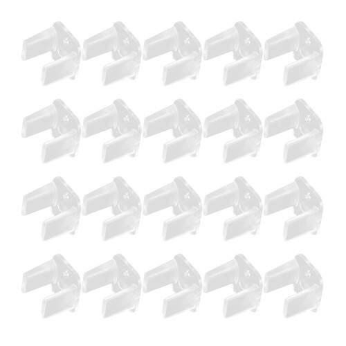 300Pz Clip Per Strisce LED, Trasparenti in Robusta