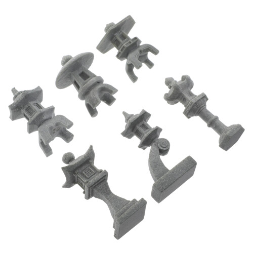 18Pz Mini Statue Resina Per Acquari E Terrari 2