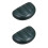 2Pz Cuscino Pesca Verde in Gel PVC Antipressione E Compatto Per 10