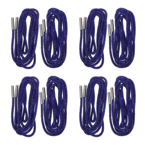 4Pares Cadarços Crystal Com Algodão Para Tênis E Acessórios 2