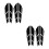 4Pares Adesivos Para E Óleo Preto E Durável 6
