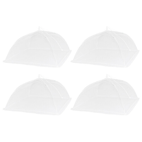 12Pz Coperture Rete Pieghevoli Bianco Per Casa E Outdoor