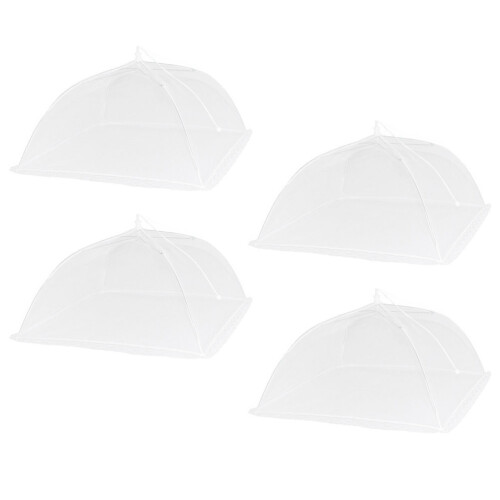 12Pz Coperture Rete Pieghevoli Bianco Per Casa E Outdoor 1