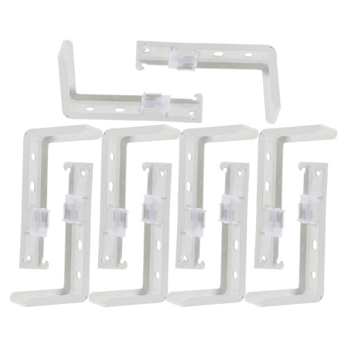 10Pz Supporti in Ferro Per Tende Per Casa