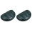2Pz Cuscino Pesca Verde in Gel PVC Antipressione E Compatto Per 8