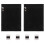 2Pcs Black Hidden Zip Pockets DIY Sewing Canvas for Coats and Jackets 1