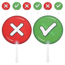 8Pz Mano Doppia Per Aula E Voti