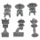 18Pz Mini Statue Resina Per Acquari E Terrari 2