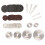82Pz Set Per Falegnameria Utensili Argento 2