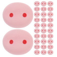 100Pz Naso Sicuro Resina Per Bambole E Peluche Fai Da Te Rosa