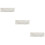3Pz Tende Decorative Cucina Cotone Beige Valance Con Nappe Raffinate 8