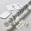 4Pz Supporti Fissaggio Tende Da Materiale Metallo E 5