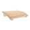 Massief Sauna Ergonomische Rugsteun Beige 1
