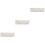 3Pz Tende Decorative Cucina Cotone Beige Valance Con Nappe Raffinate 5