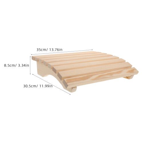 Massief Sauna Ergonomische Rugsteun Beige 2