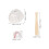 2 Set Mazzuoli Miniatura Baseball Con E Palla Per Casa Bambola 2
