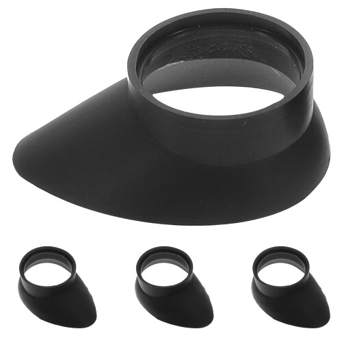 4 Pezzi Paragoccioli In Gomma Per Binocolo Microscopio Telescopio 29-33 Mm