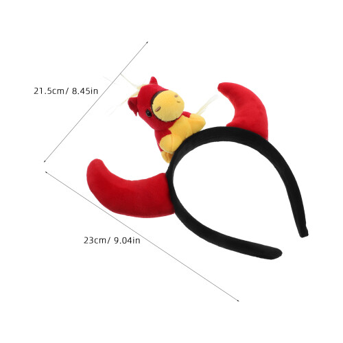 Cerchietto Con Orecchie Cavallo Peluche Per 1