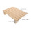 Massief Sauna Ergonomische Rugsteun Beige 2