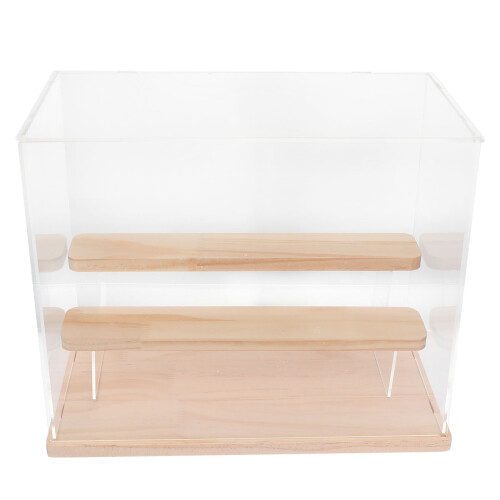 2St Elegant Transparant Acryl Display Rack Voor Modellen 2