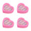 4Set Anelli Con E Strass Cuore Per Compleanno 4