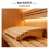 Massief Sauna Ergonomische Rugsteun Beige 8