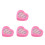 4Set Anelli Con E Strass Cuore Per Compleanno 5