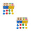 2Sets Montessori Wooden Shape Sorting Toy Kids Development 7