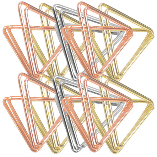 75Pz Clip Memo Triangolari Resistenti Porta Note E Foto 2