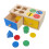 2Sets Montessori Wooden Shape Sorting Toy Kids Development 1