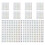 Mini Adesivos De Cruz 0,5'' Metálica Para Scrapbooking E Convites 1