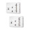 2Sets Durable ABS Rv Thermostat for Camper Heat/ Replacement 7