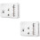 2Sets Durable ABS Rv Thermostat for Camper Heat/ Replacement 6