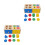 2Sets Montessori Wooden Shape Sorting Toy Kids Development 5