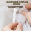35Pcs Clipes Ajustáveis Plásticos Para Com Gancho Resistente 8