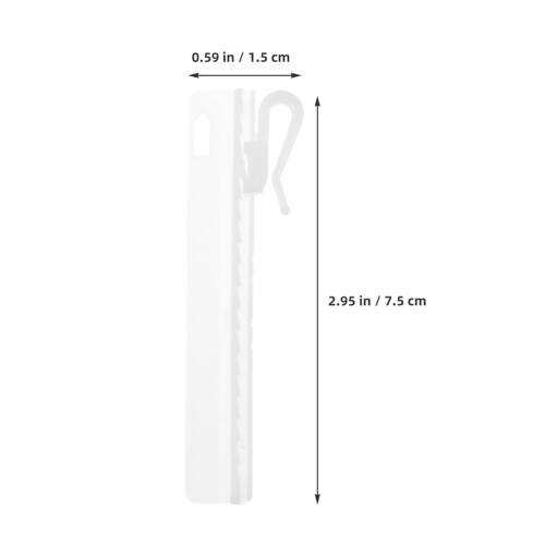 35Pcs Clipes Ajustáveis Plásticos Para Com Gancho Resistente 1