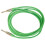 2St Flexibele Groene Patch Kabels Bas Gitaar Audio Effect Kabels 3
