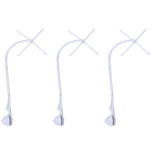 3St Baby Wieg Arm Wit Stevig ABS 360 Graden 2